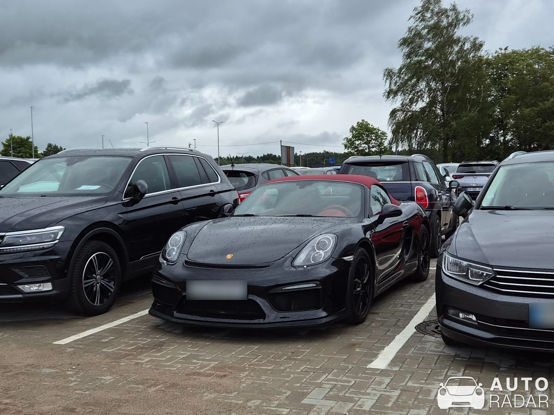 Porsche 981 Boxster spotted in Tauragė