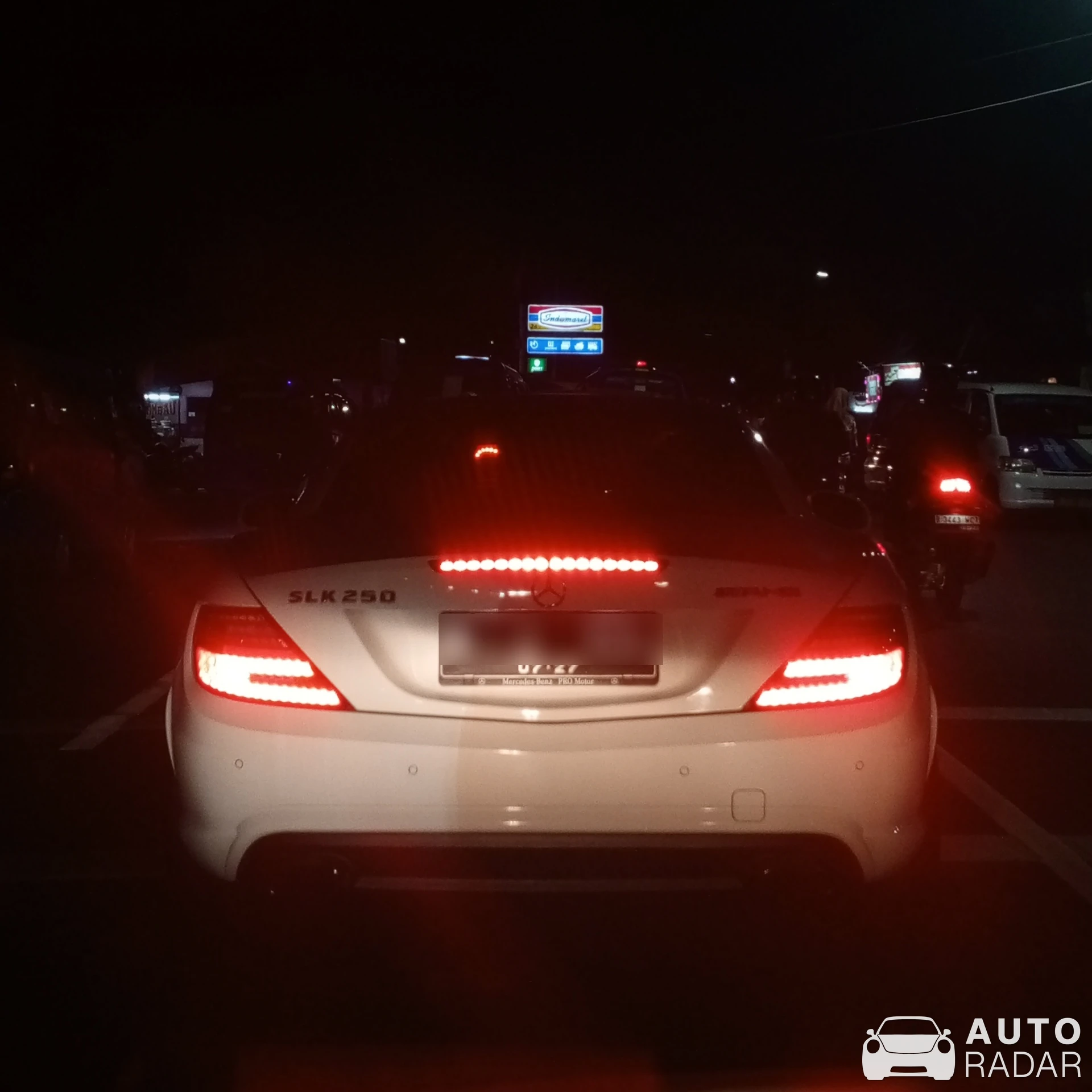 Mercedes-Benz SLK 55 AMG R171 2007 spotted in Depok City, Indonesia