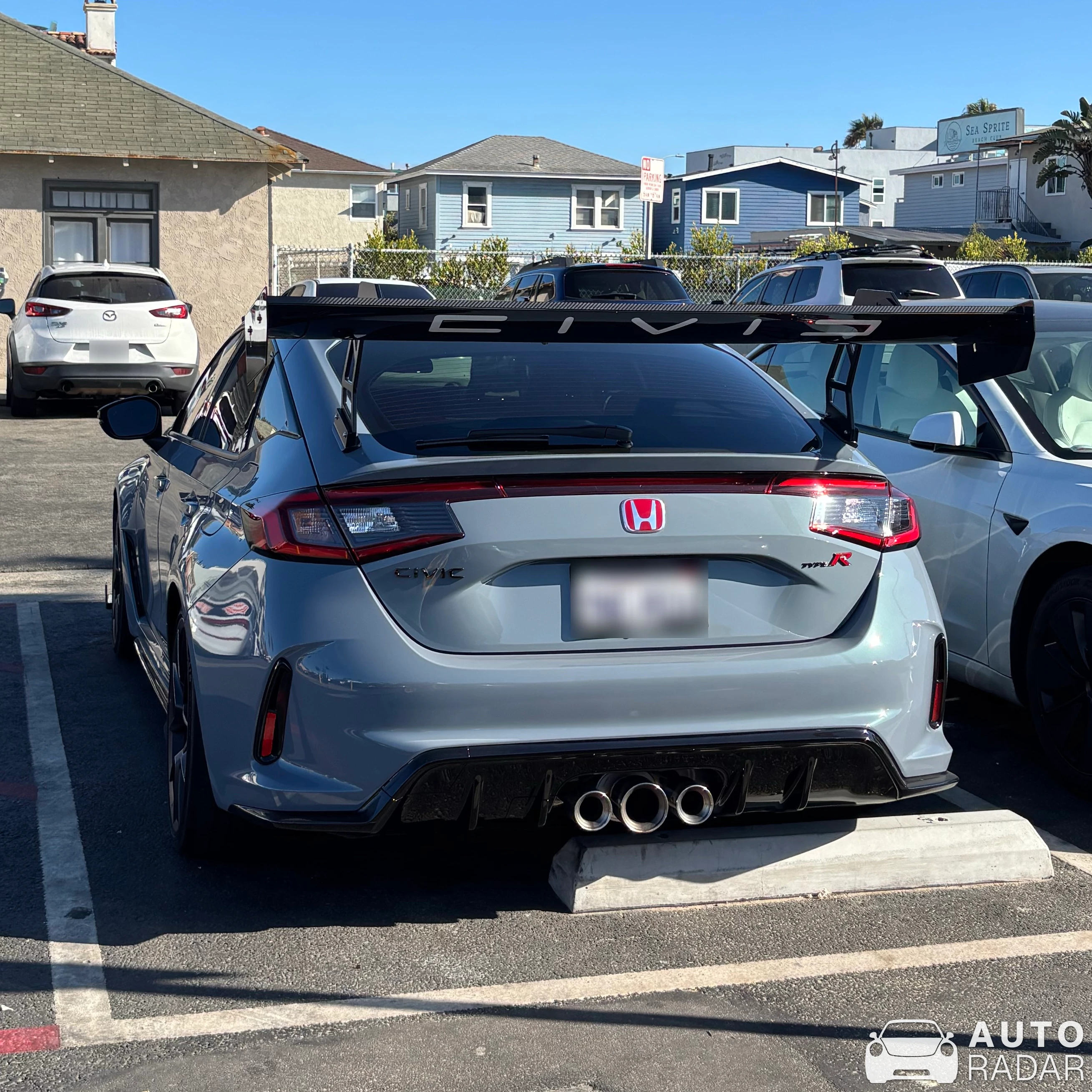 Honda Civic Type R-GT spotted in Hermosa Beach