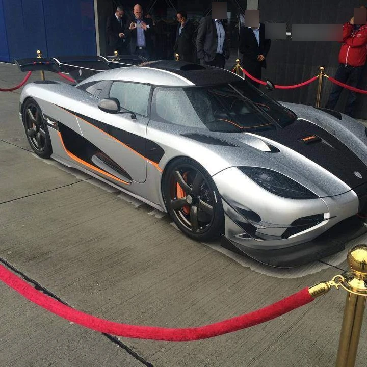 Koenigsegg One:1 spotted in , Danmark
