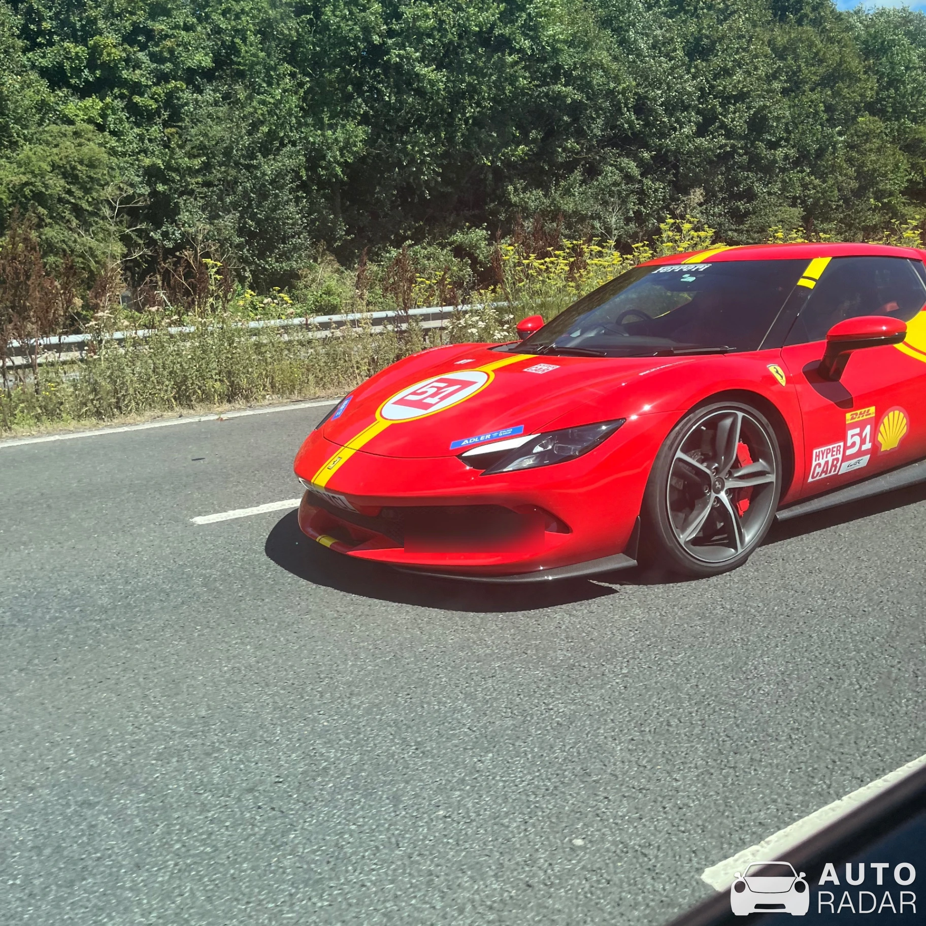 Ferrari 296 GTB spotted in Kent, United Kingdom