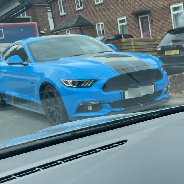 Ford Mustang GT spotted in Hertfordshire, United Kingdom