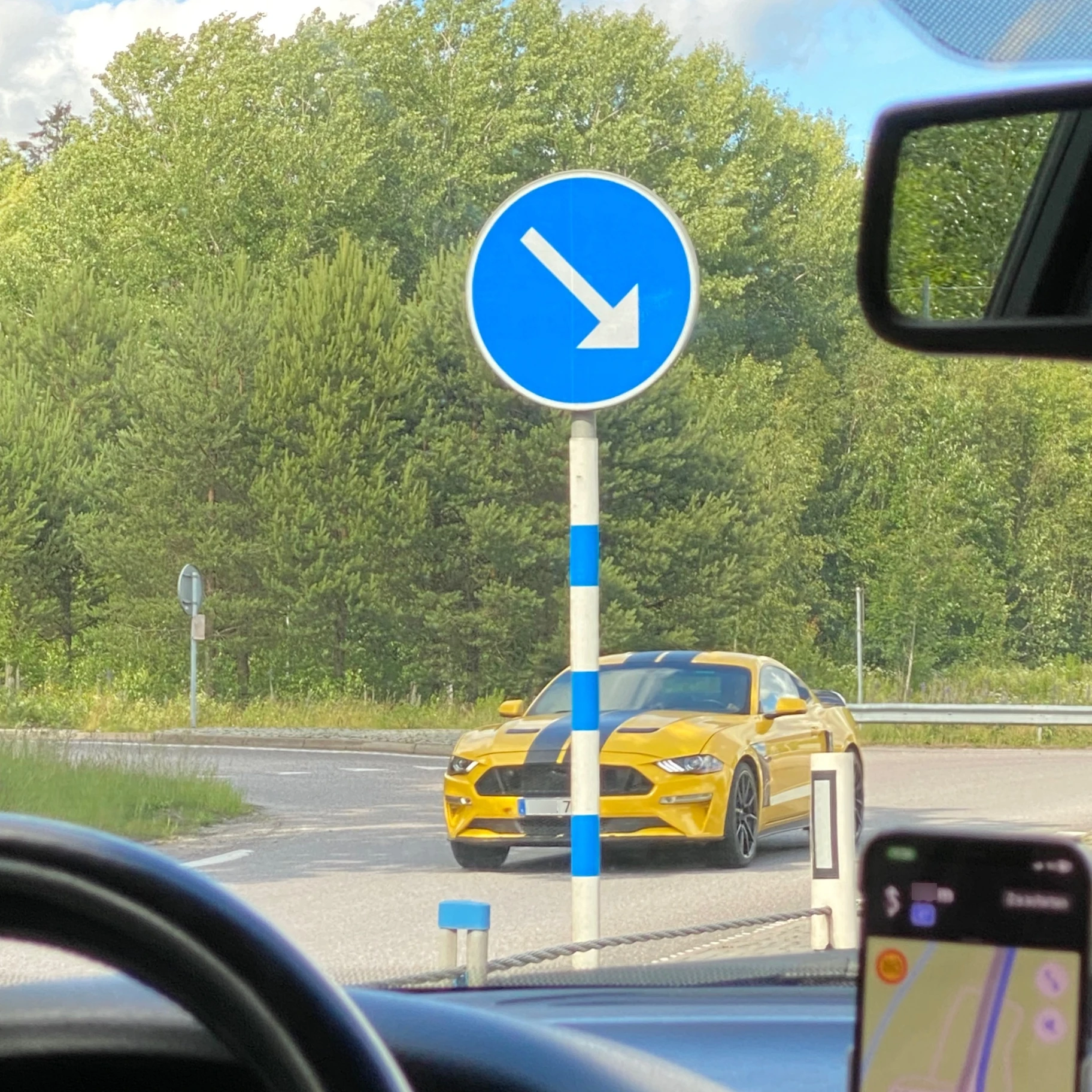 Ford Mustang GT spotted in Borås, Sweden