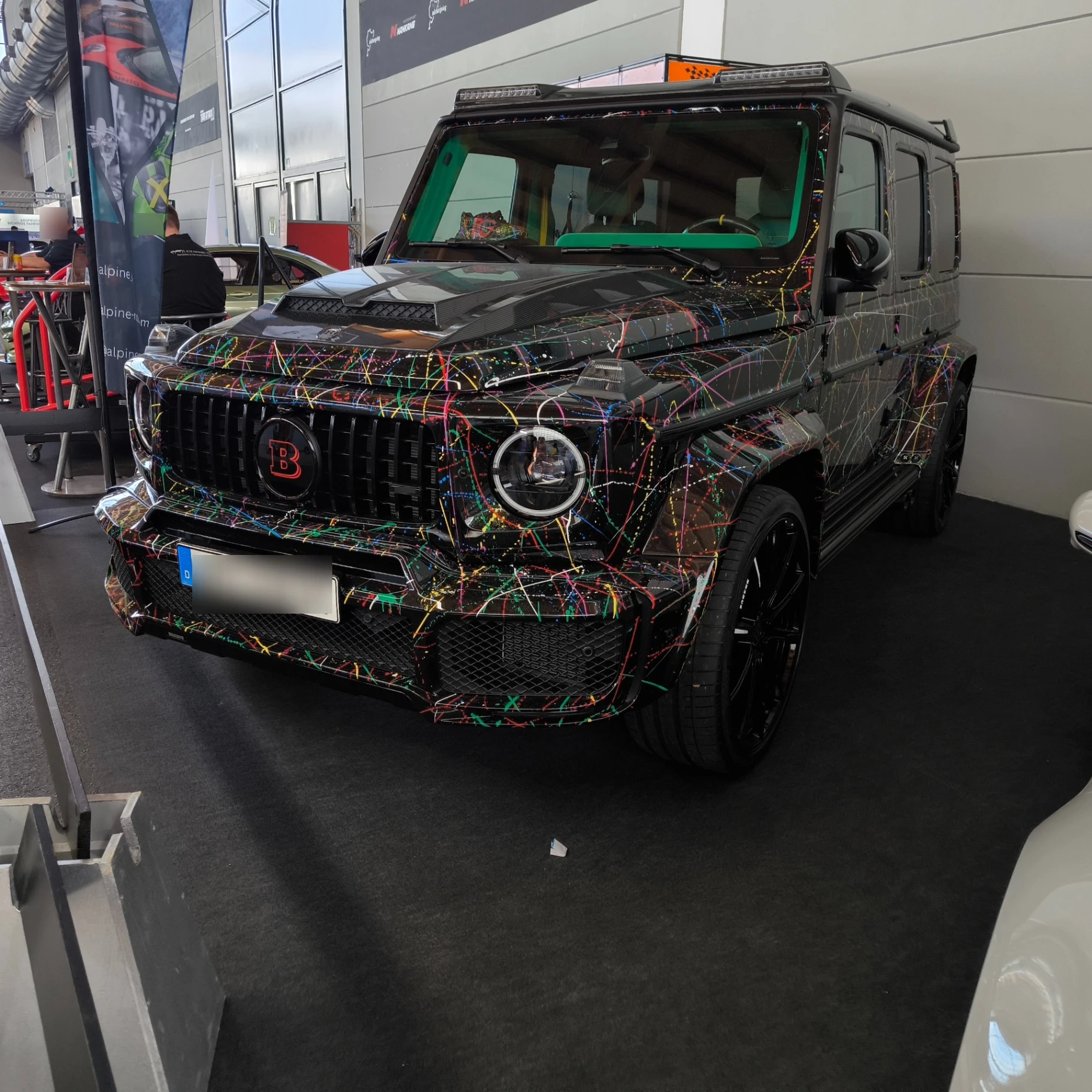 Mercedes-Benz Brabus G800 4X4² spotted in Friedrichshafen, Germany