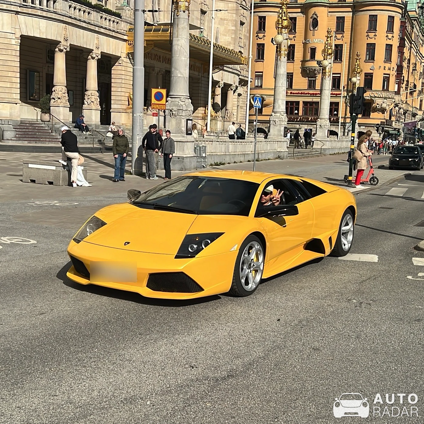 Lamborghini Murciélago LP640 spotted in Stockholm