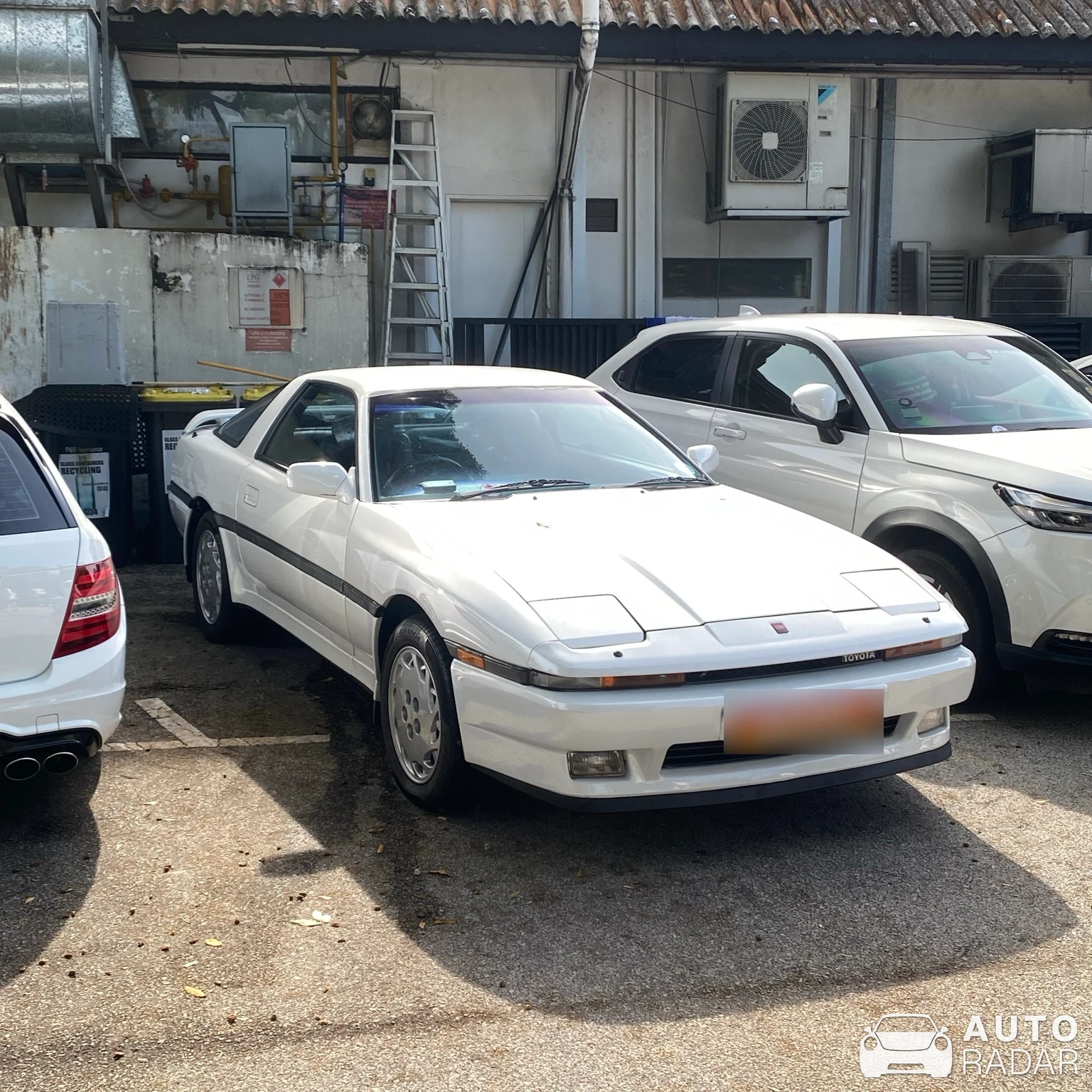 Toyota Supra A70 spotted in Singapore