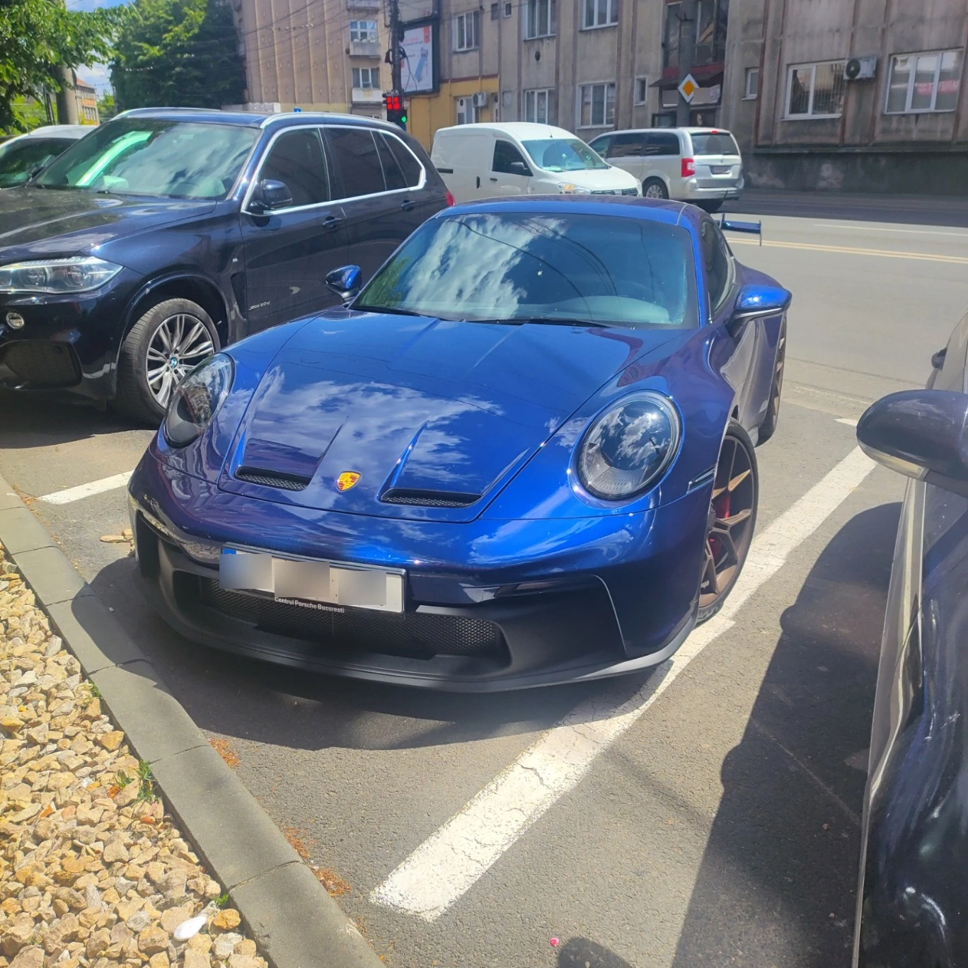 Porsche 911 (992) GT3 spotted in Baia Mare, Romania