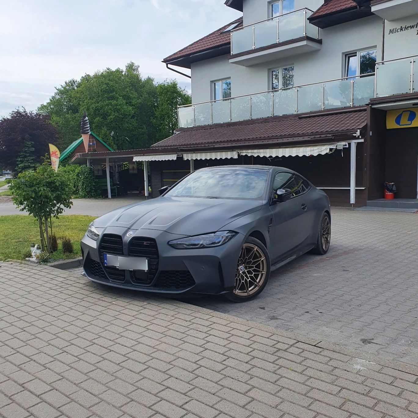 BMW M4 G82 Coupé Competition spotted in Jastarnia, Polska