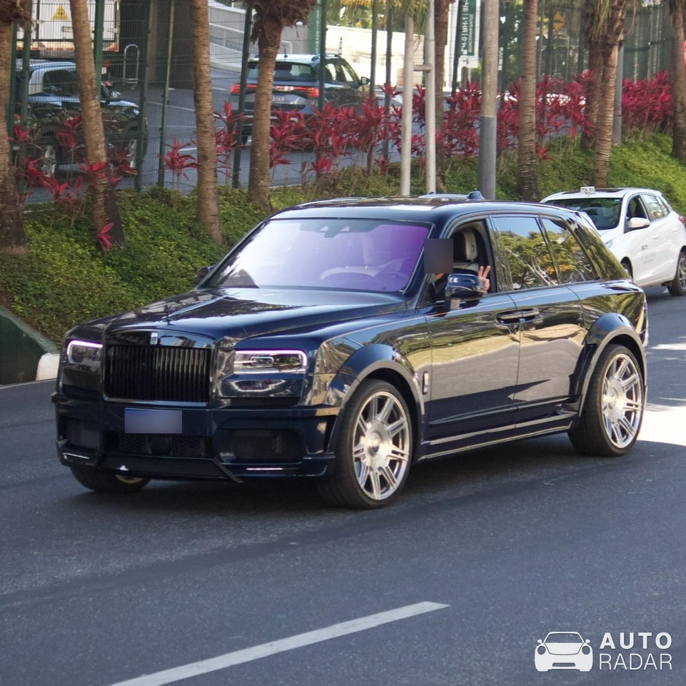 Rolls-Royce Cullinan Spofec Overdose S spotted in Belvedere, Brazil