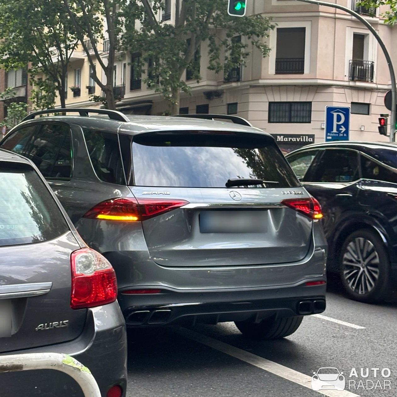 Mercedes-AMG GLE 63 S W167 spotted in Madrid