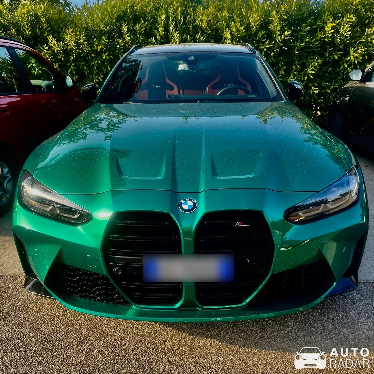 BMW M3 G80 Sedan Competition spotted in Naples