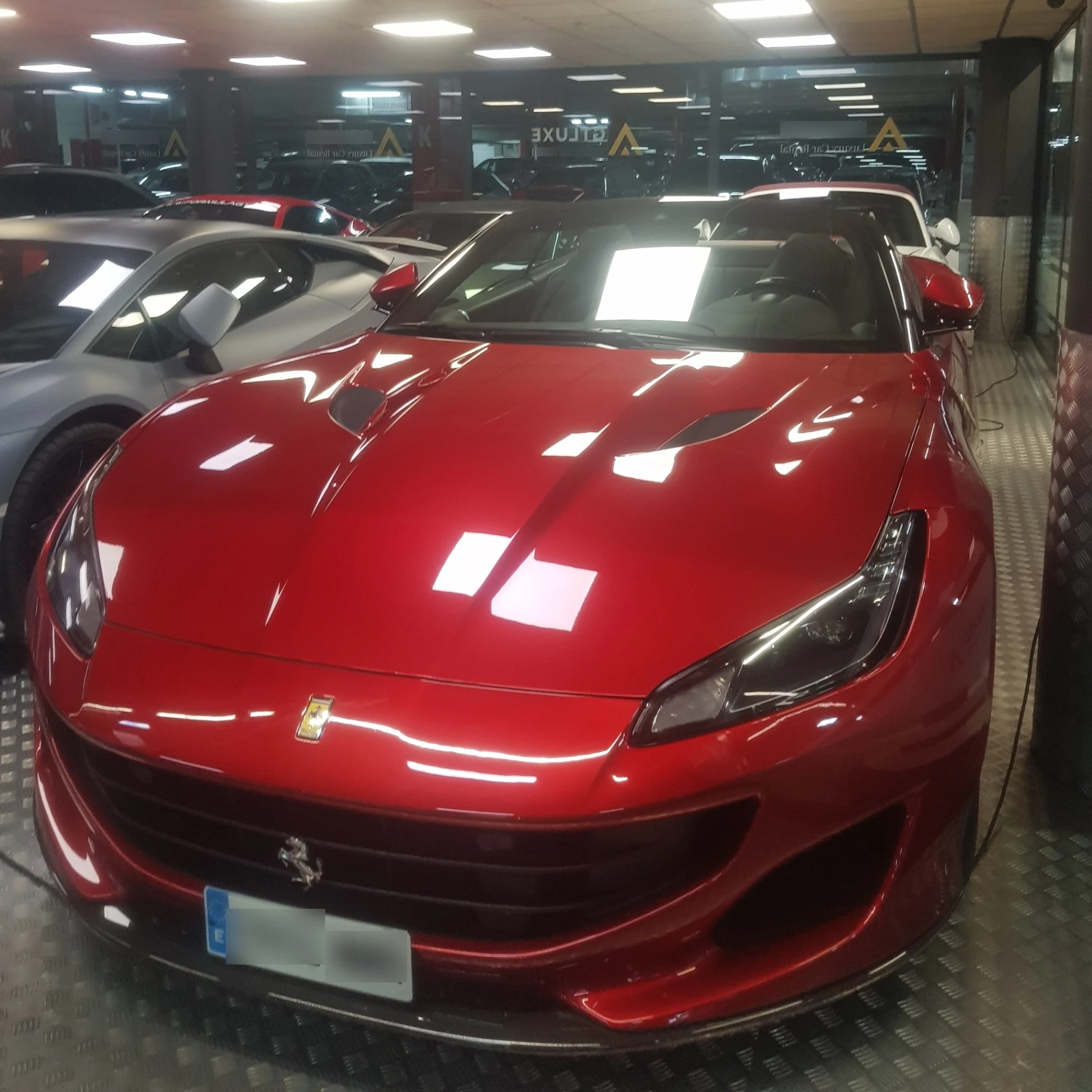 Ferrari Portofino M spotted in Barcelona, Spain