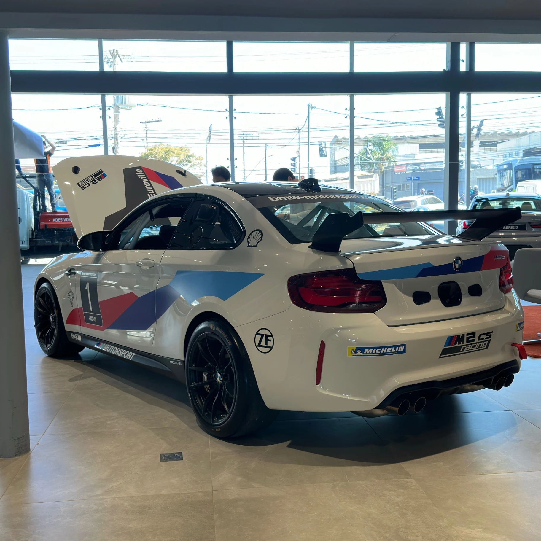 BMW M2 CS Cup F87 spotted in Santa Lúcia, Brazil