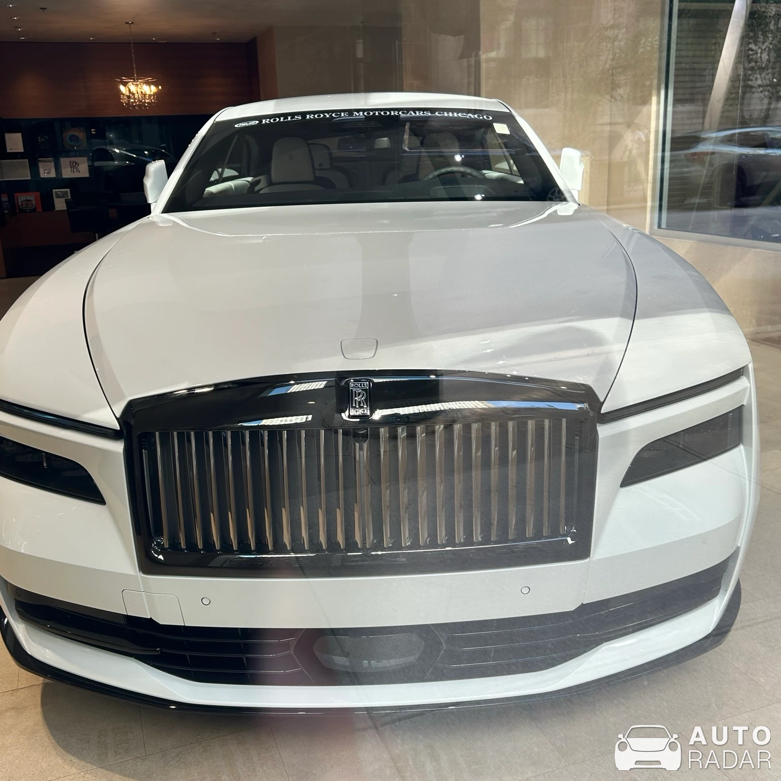 Rolls-Royce Spectre Black Badge spotted in Chicago