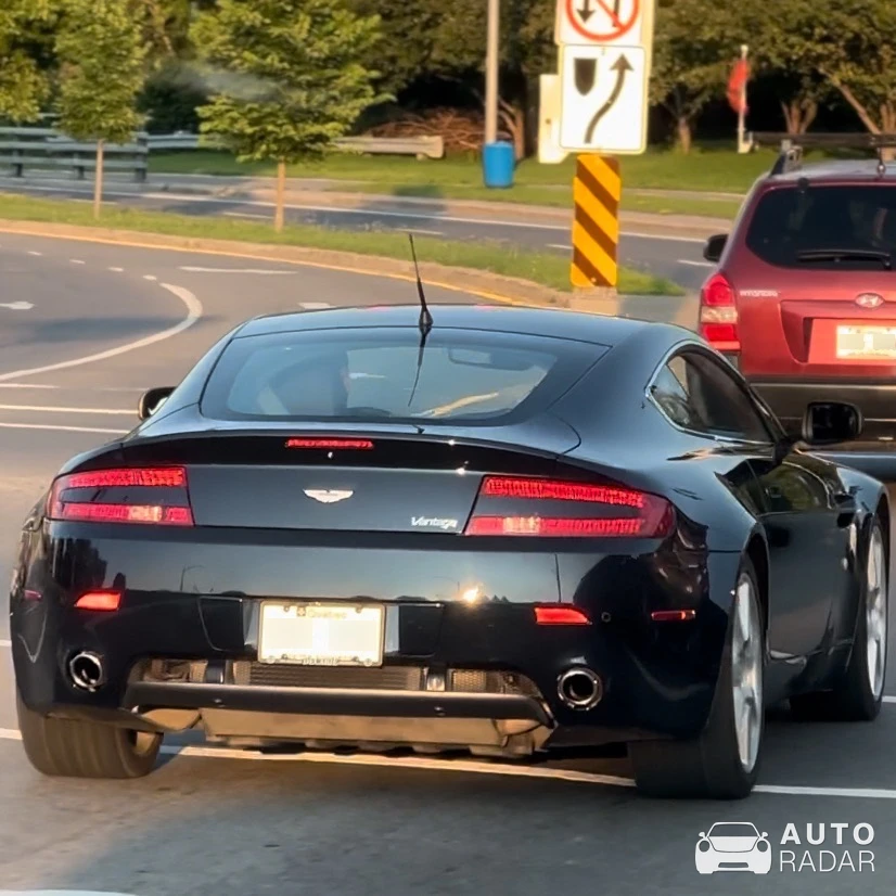 Aston Martin V8 Vantage spotted in Charlemagne, Canada