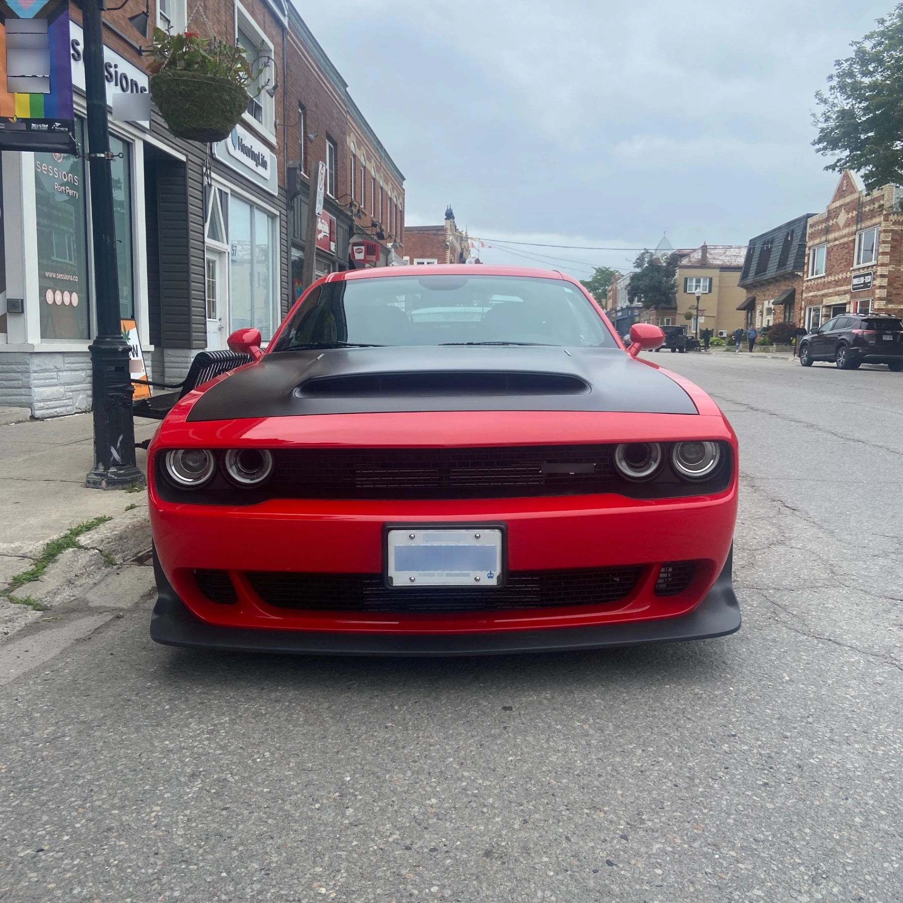 Dodge Challenger SRT Demon spotted in Port Perry, Canada