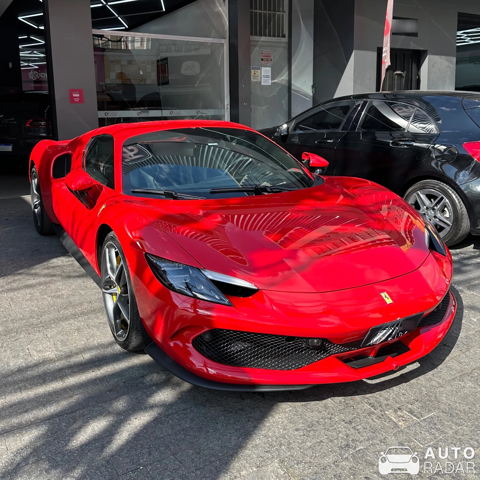 Ferrari 296 GTS spotted in Vila Nova Conceição, Brazil