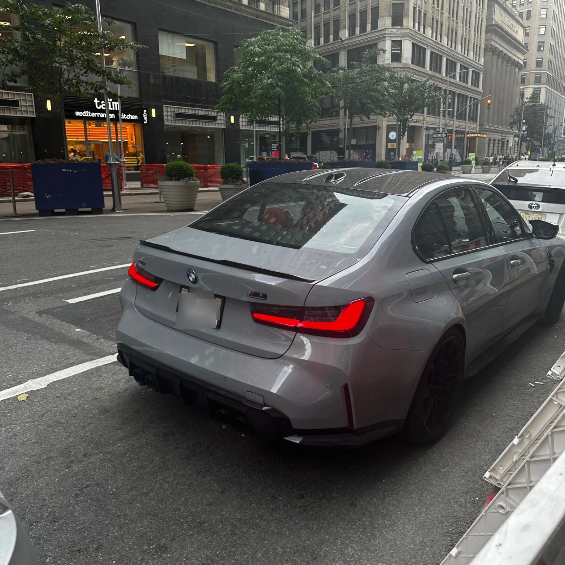 BMW M3 G80 Sedan Competition spotted in New York, United States