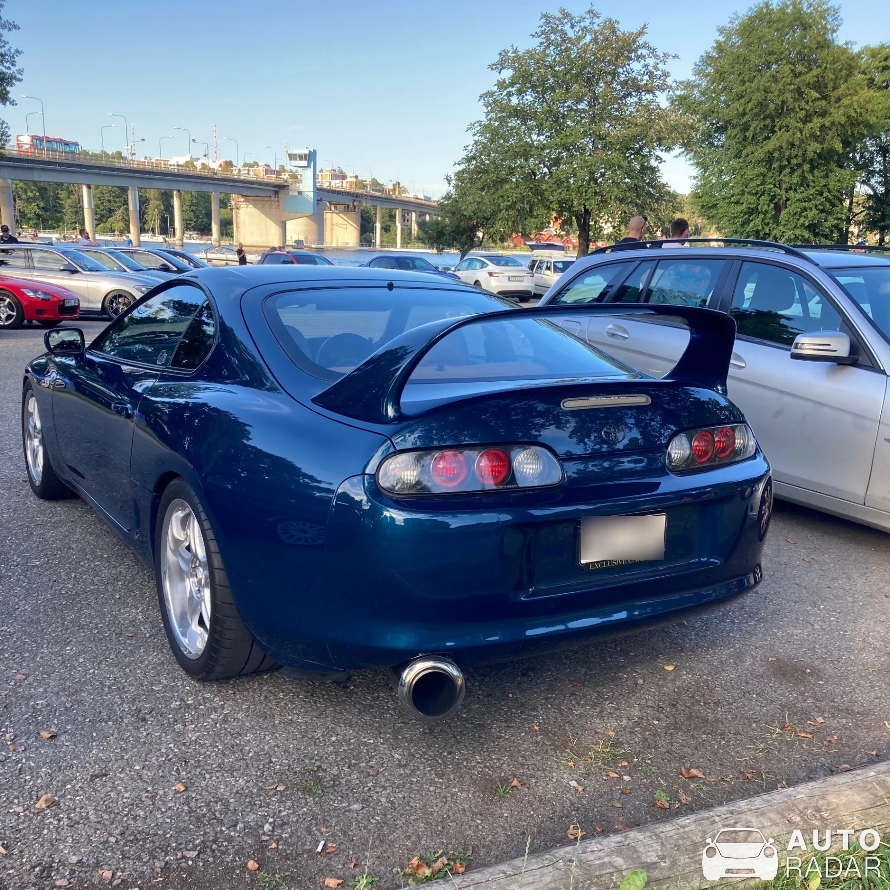 Toyota Supra A80 spotted in Bromma, Sweden