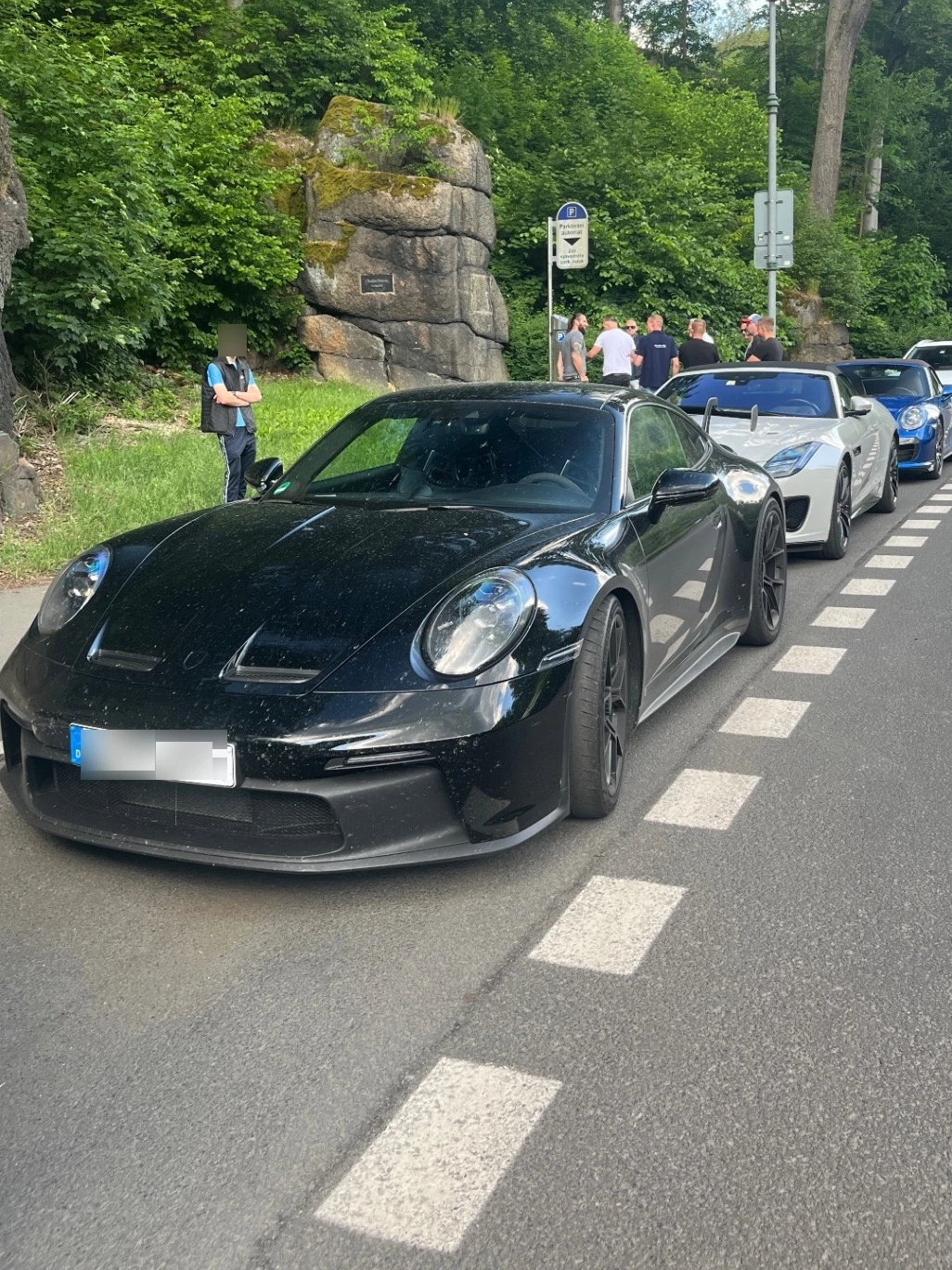 Porsche 992 GT3 MkI spotted in Karlovy Vary, Česko