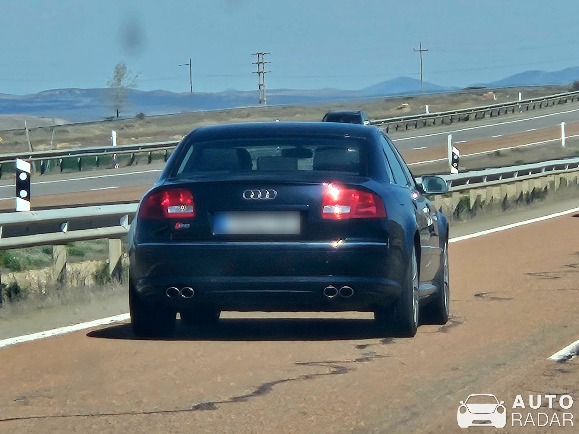 Audi S8 D3 spotted in Cella