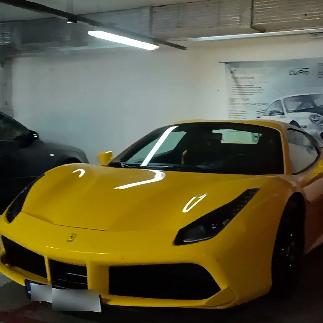 Ferrari 488 GTB spotted in Katowice, Polska
