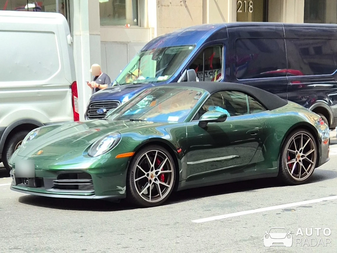 Porsche 992 Carrera Cabriolet MkII spotted in New York