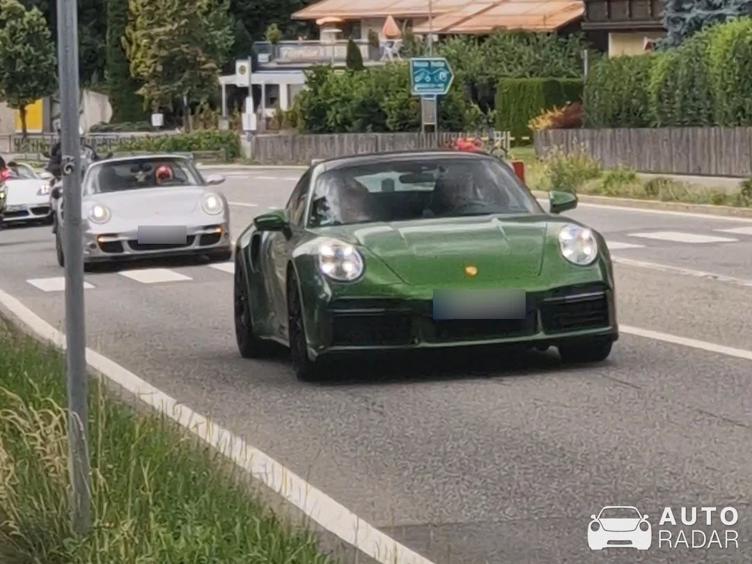 Porsche 992 Turbo S MkI spotted in Serfaus
