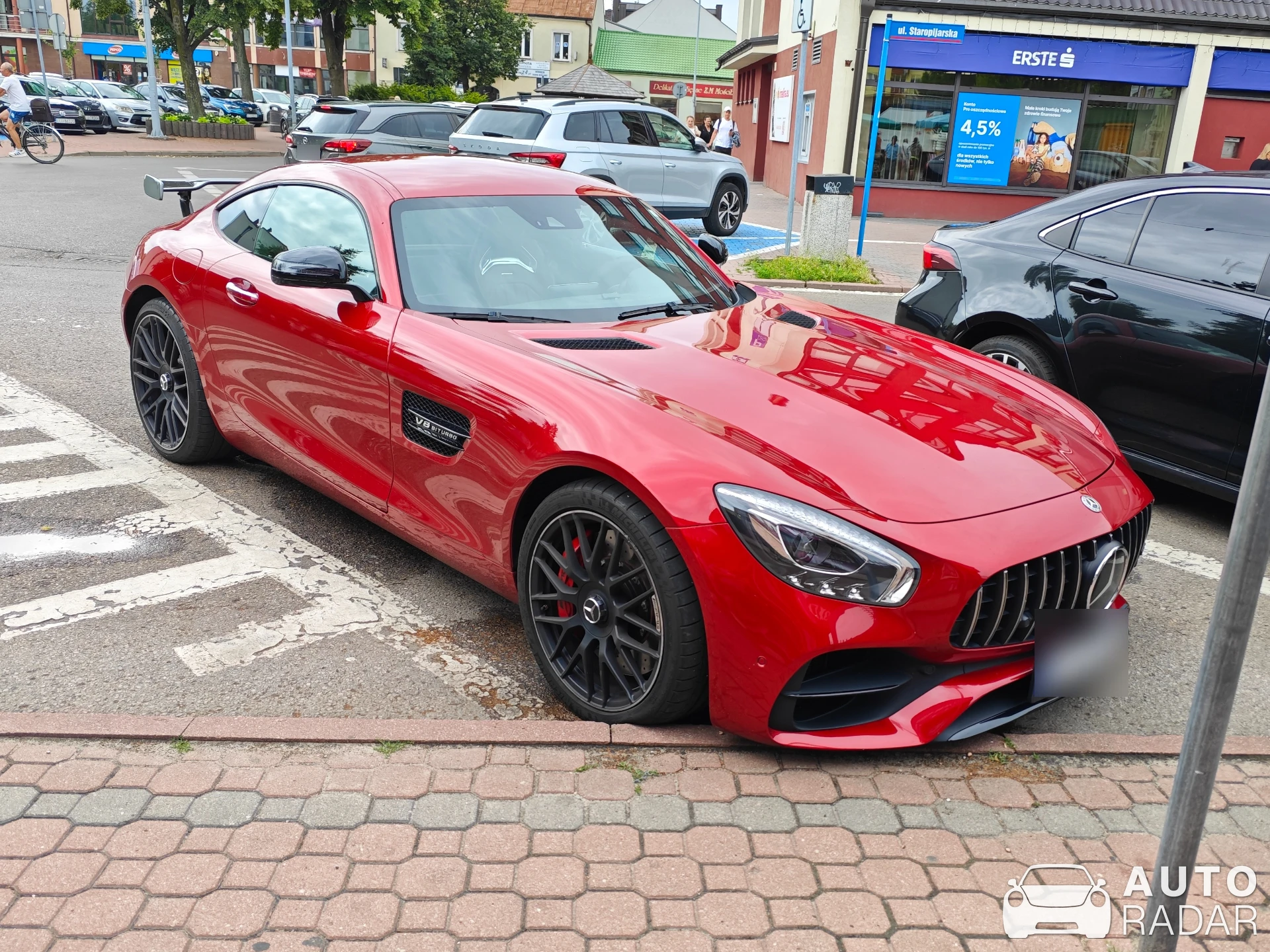 Mercedes-AMG GT S C190 spotted in Łuków