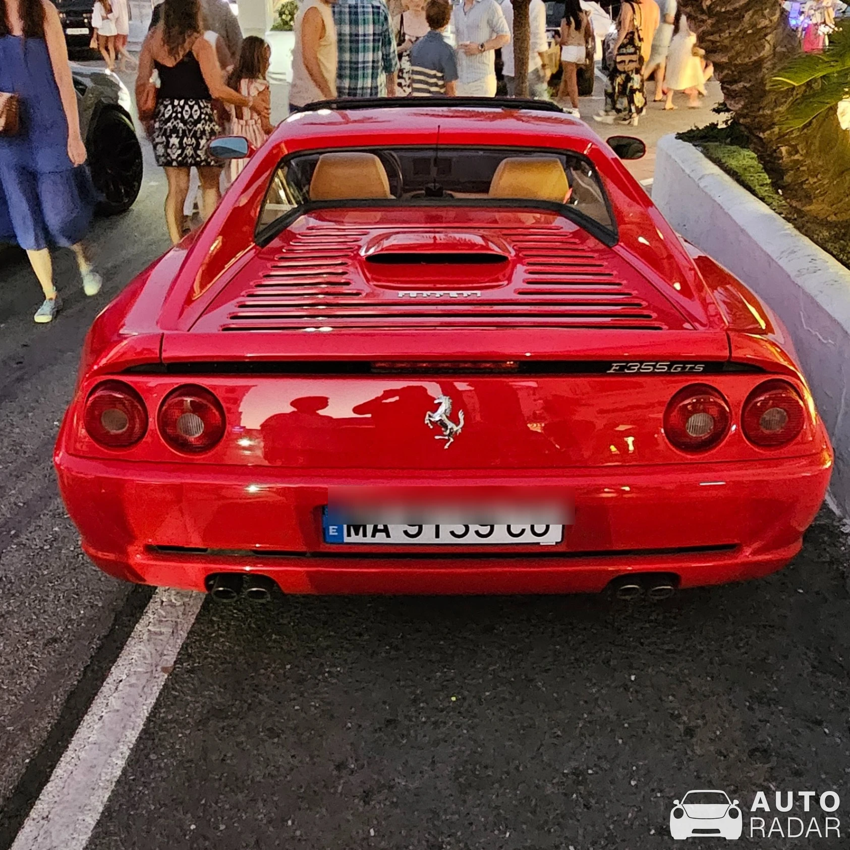 Ferrari F355 GTS spotted in Andalusia, Spain