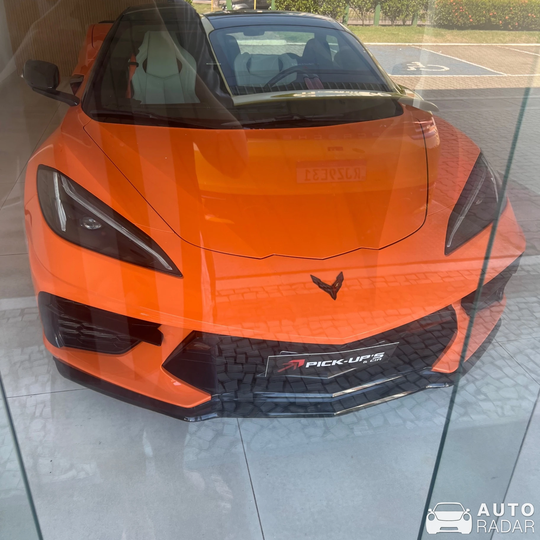 Chevrolet Corvette C8 spotted in Barra da Tijuca, Brazil