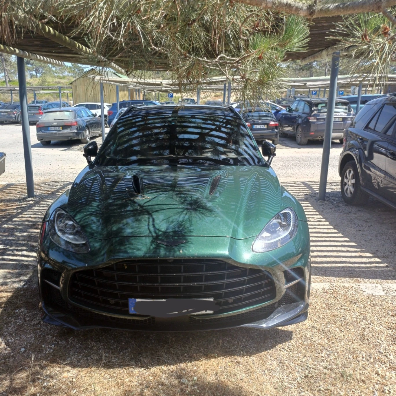 Aston Martin DBX 707 spotted in Grândola