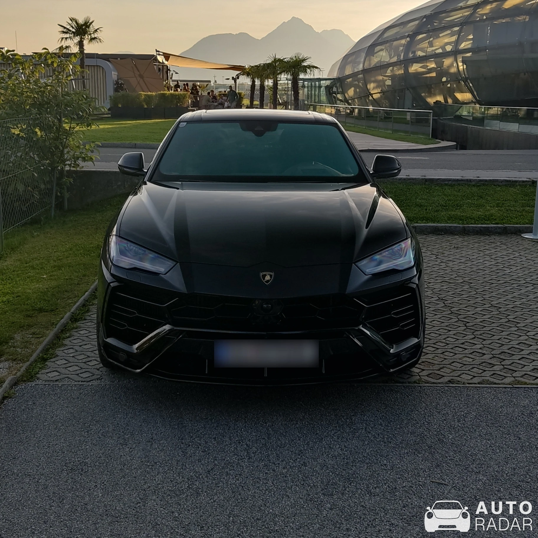 Lamborghini Urus spotted in Salzburg, Austria