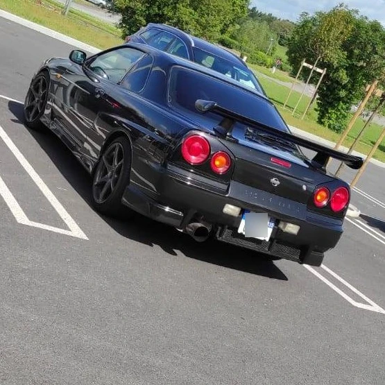 Nissan Skyline R34 GT-R spotted in Châteaubourg, France