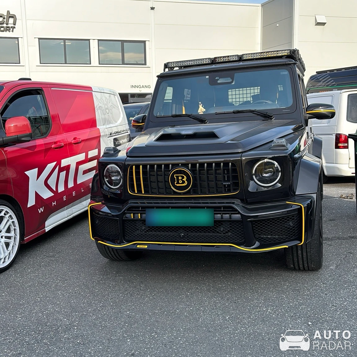Mercedes-AMG Brabus G 700 Widestar 2016 spotted in Rakkestad