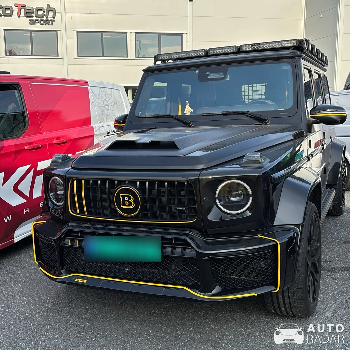 Mercedes-AMG Brabus G 700 Widestar 2016 spotted in Rakkestad, Norge