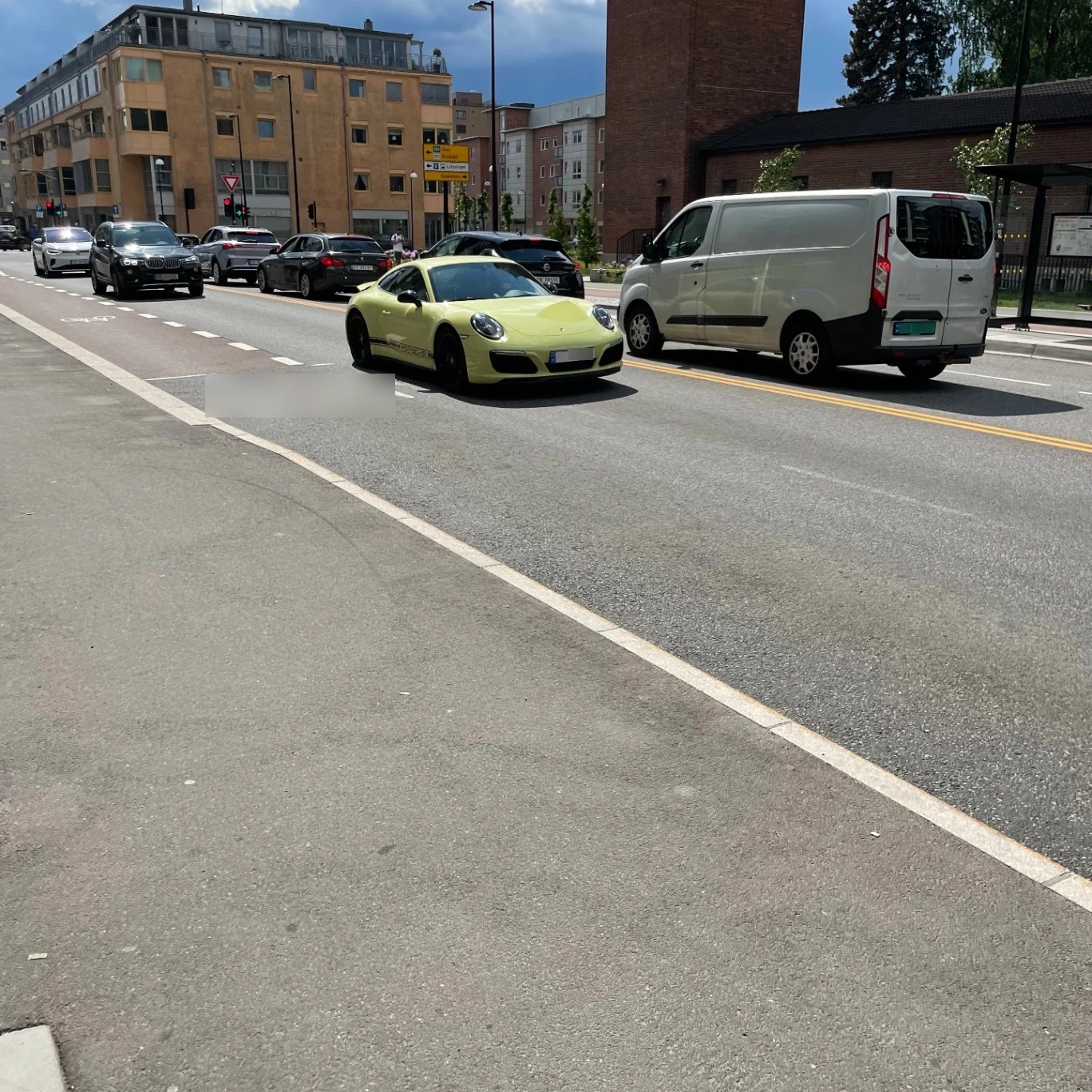 Porsche 991 Carrera 4S MkII spotted in Lillestrøm, Norge