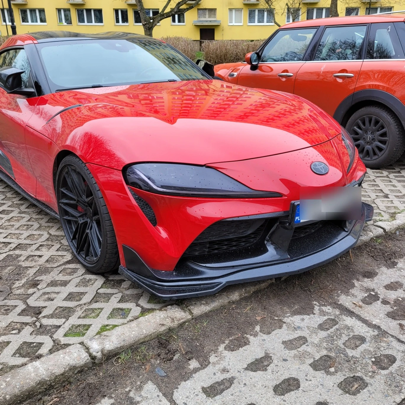 Toyota GR Supra A90 spotted in Gdańsk, Polska