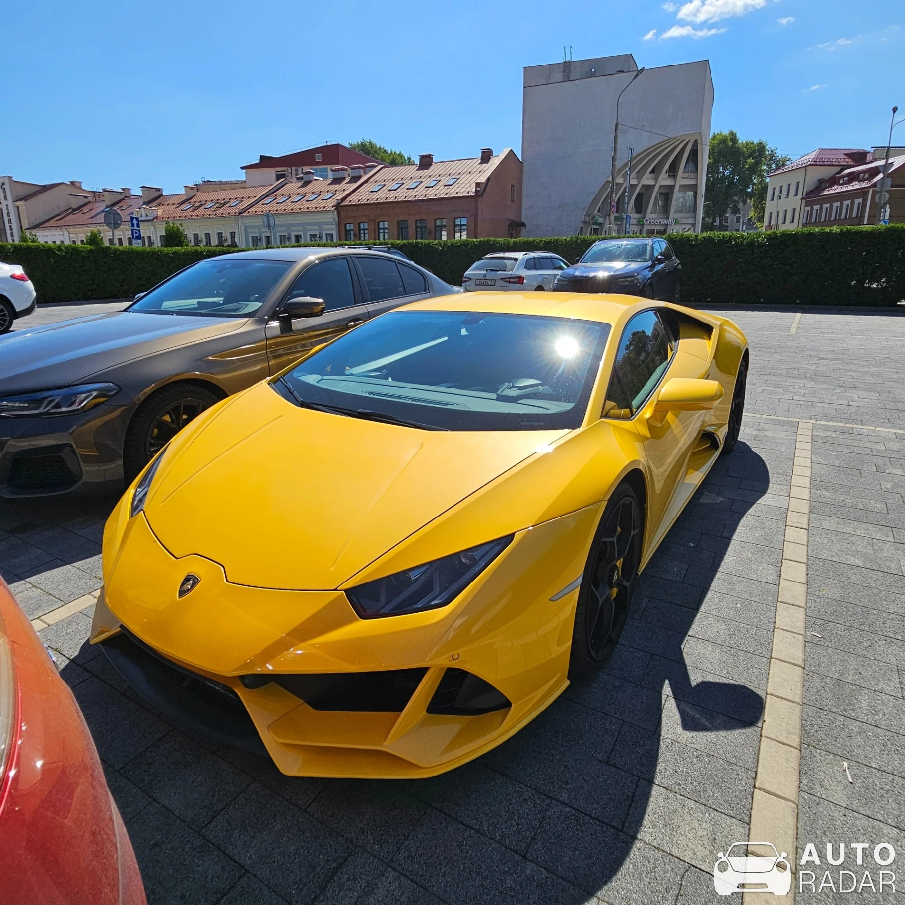 Lamborghini Huracán LP640-4 EVO spotted in Minsk, Belarus