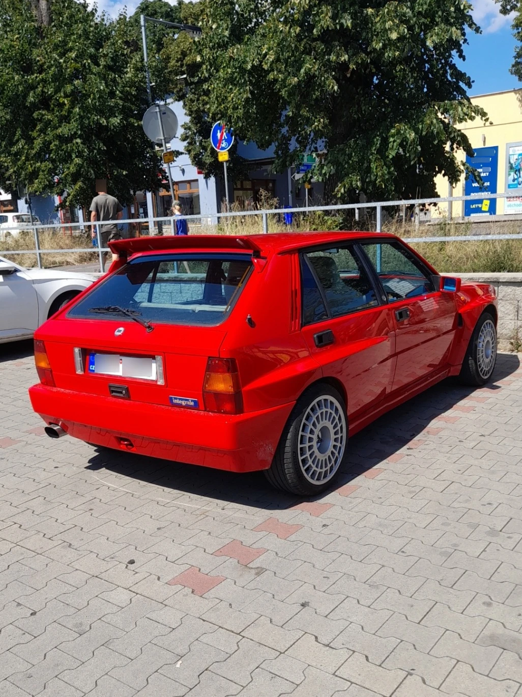 Lancia Delta spotted in Dobříš, Csehország