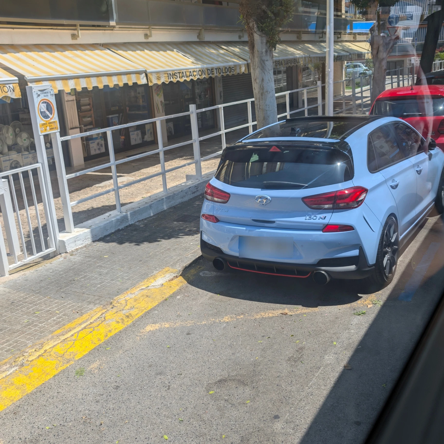 Hyundai i30 N spotted in Salou, Spain