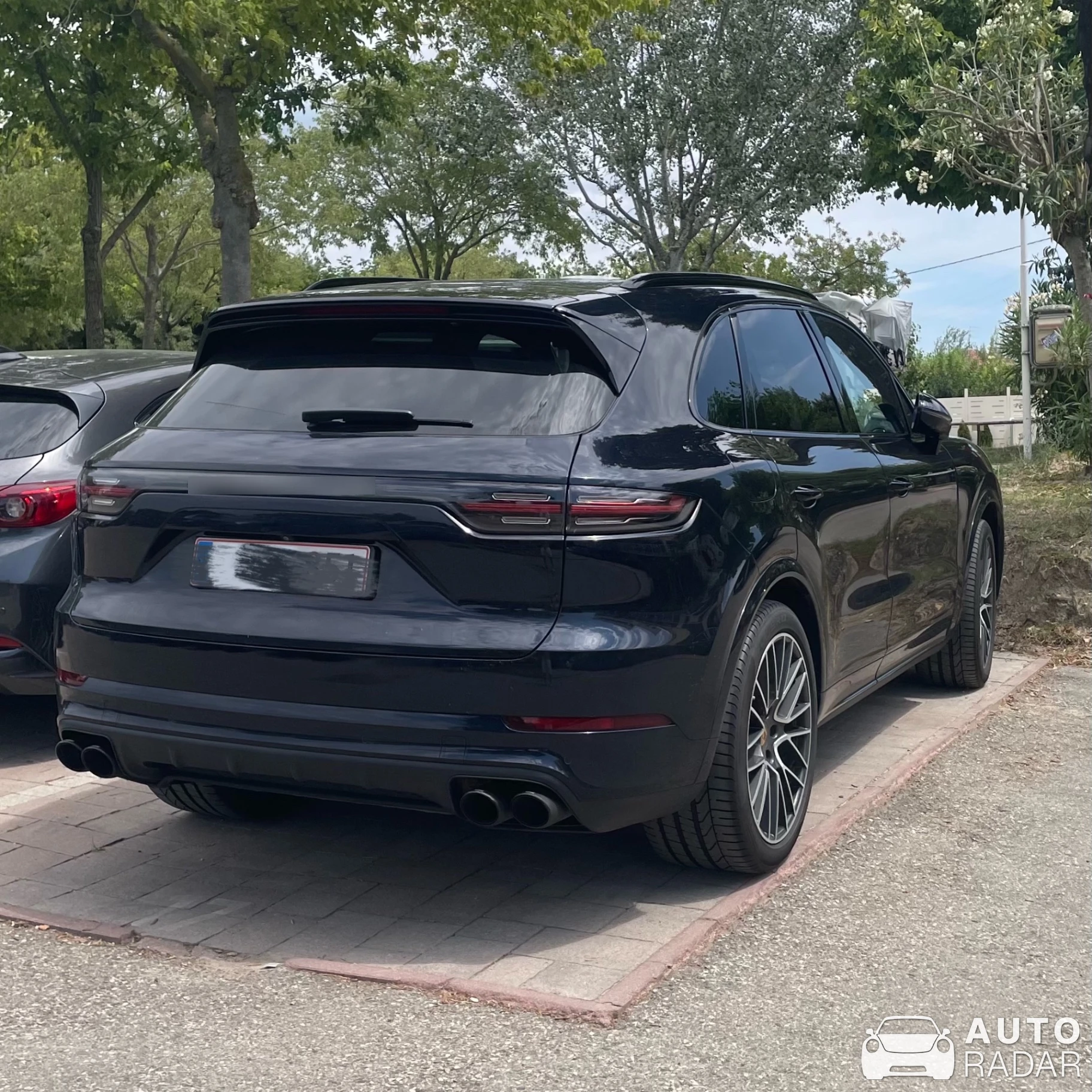 Porsche Cayenne spotted in Province of Verona, Italy