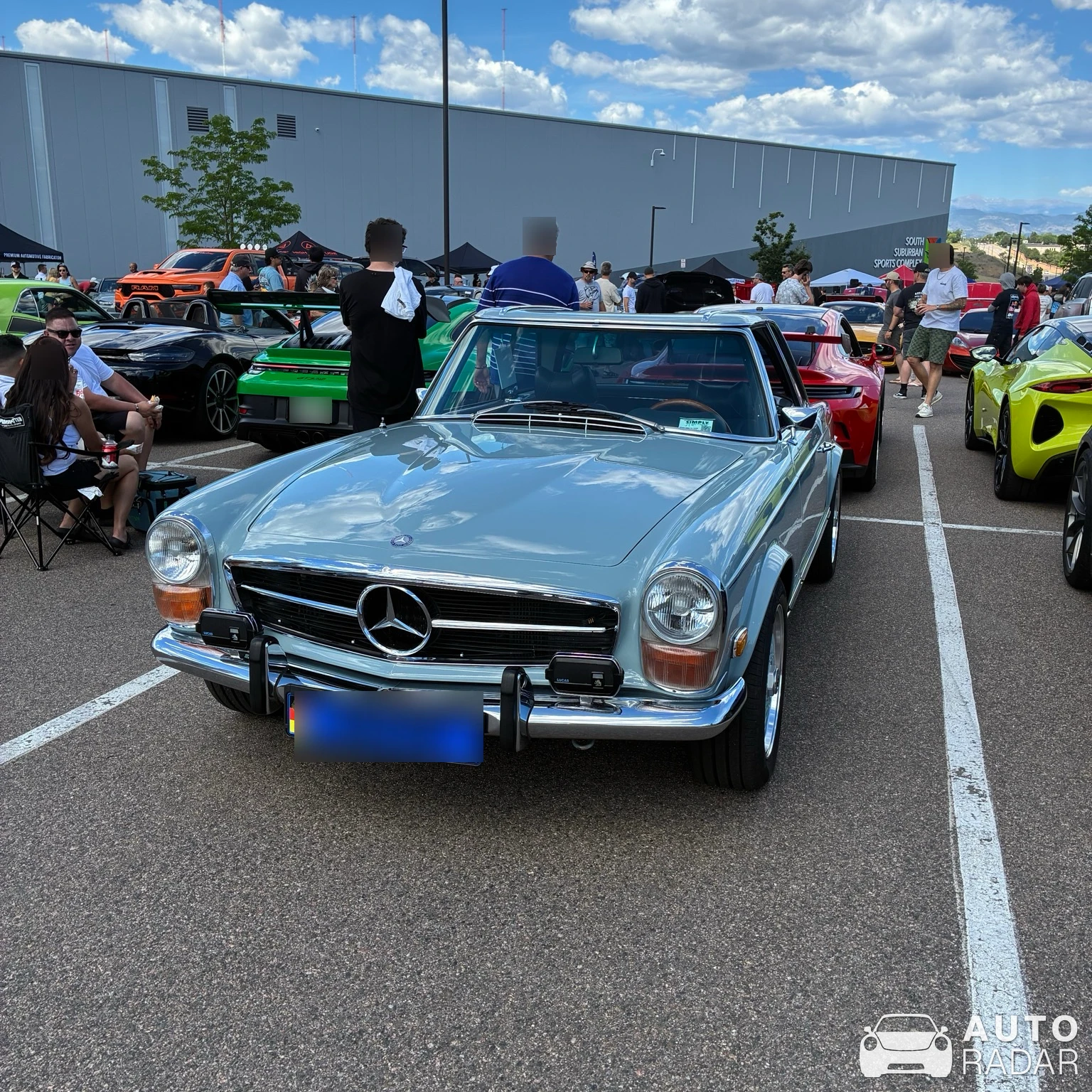 Mercedes-Benz W113 SL-Class spotted in Parker