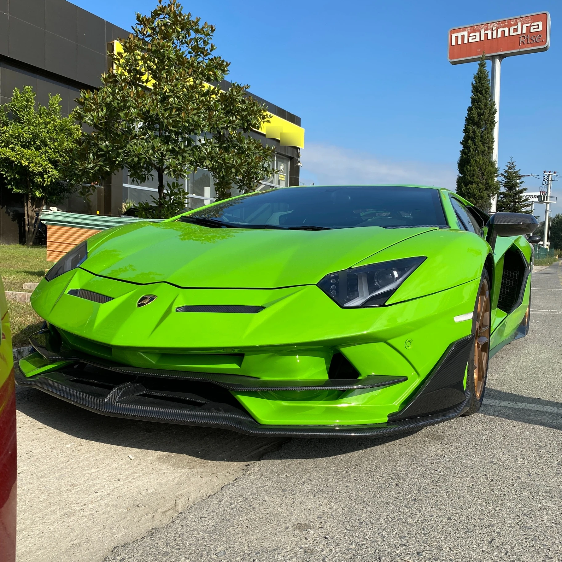 Lamborghini Aventador spotted in Arifiye, Türkiye