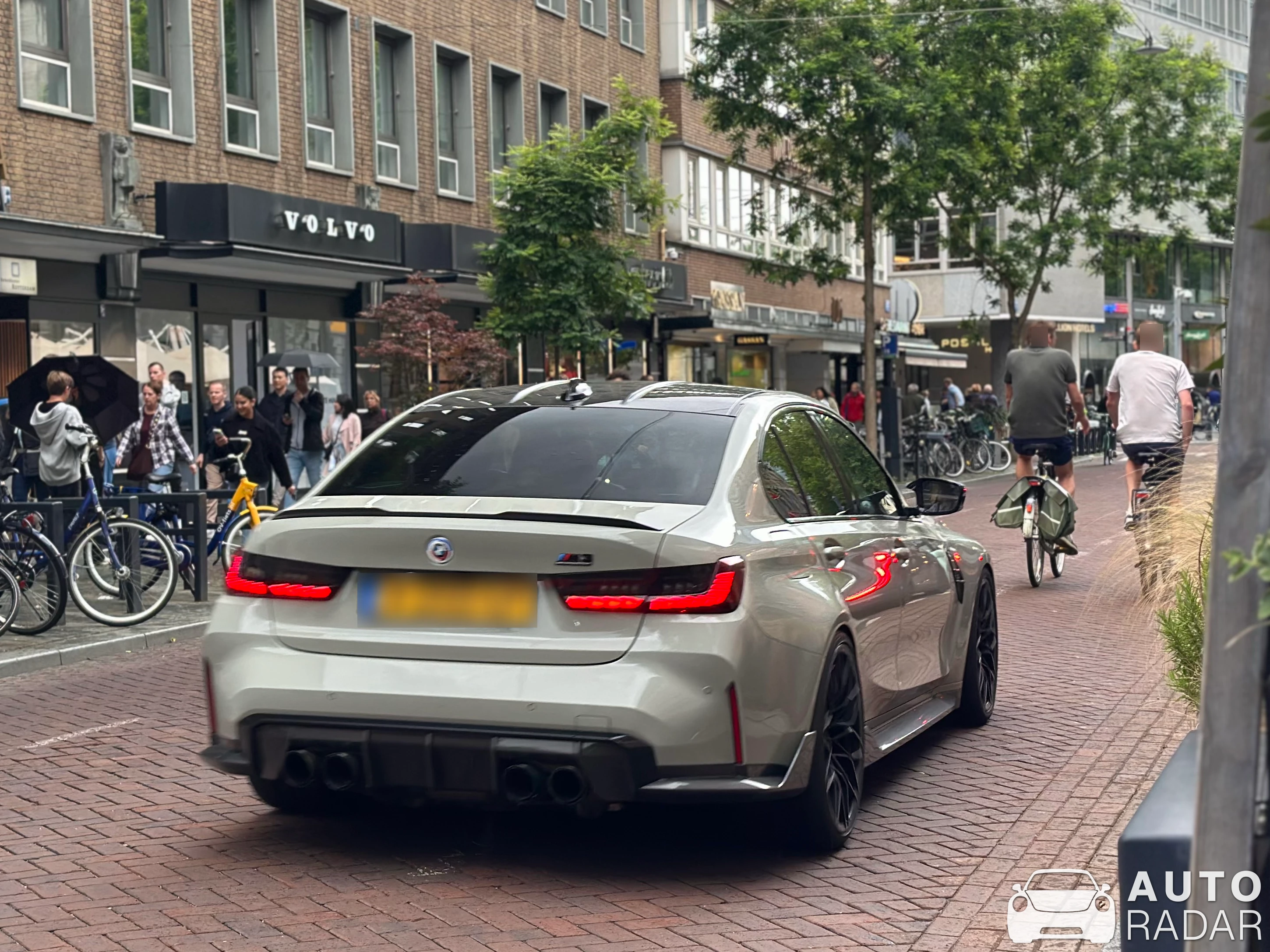 BMW M3 G80 Sedan Competition Vorsteiner spotted in Rotterdam