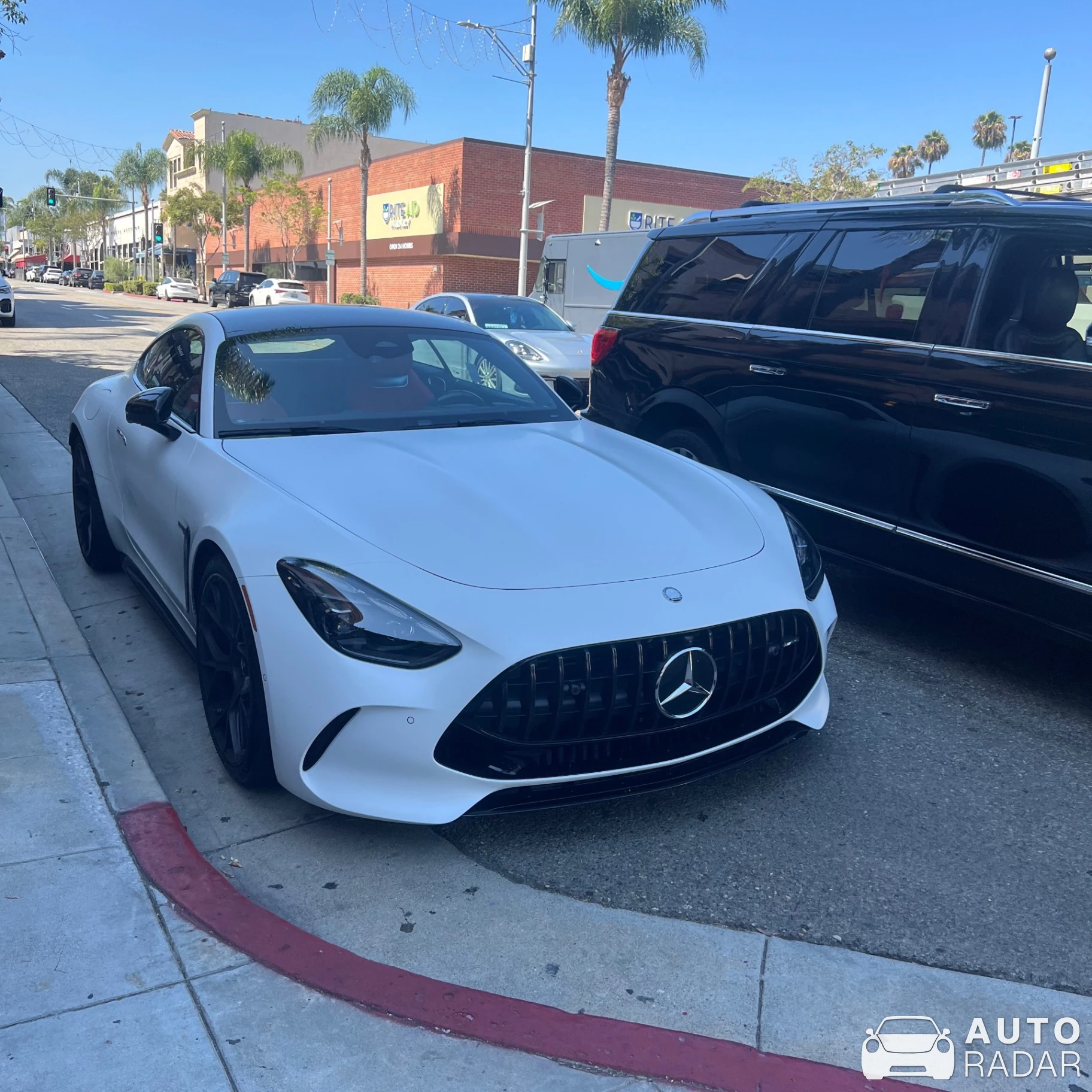 Mercedes-AMG GT 55 spotted in Beverly Hills, United States