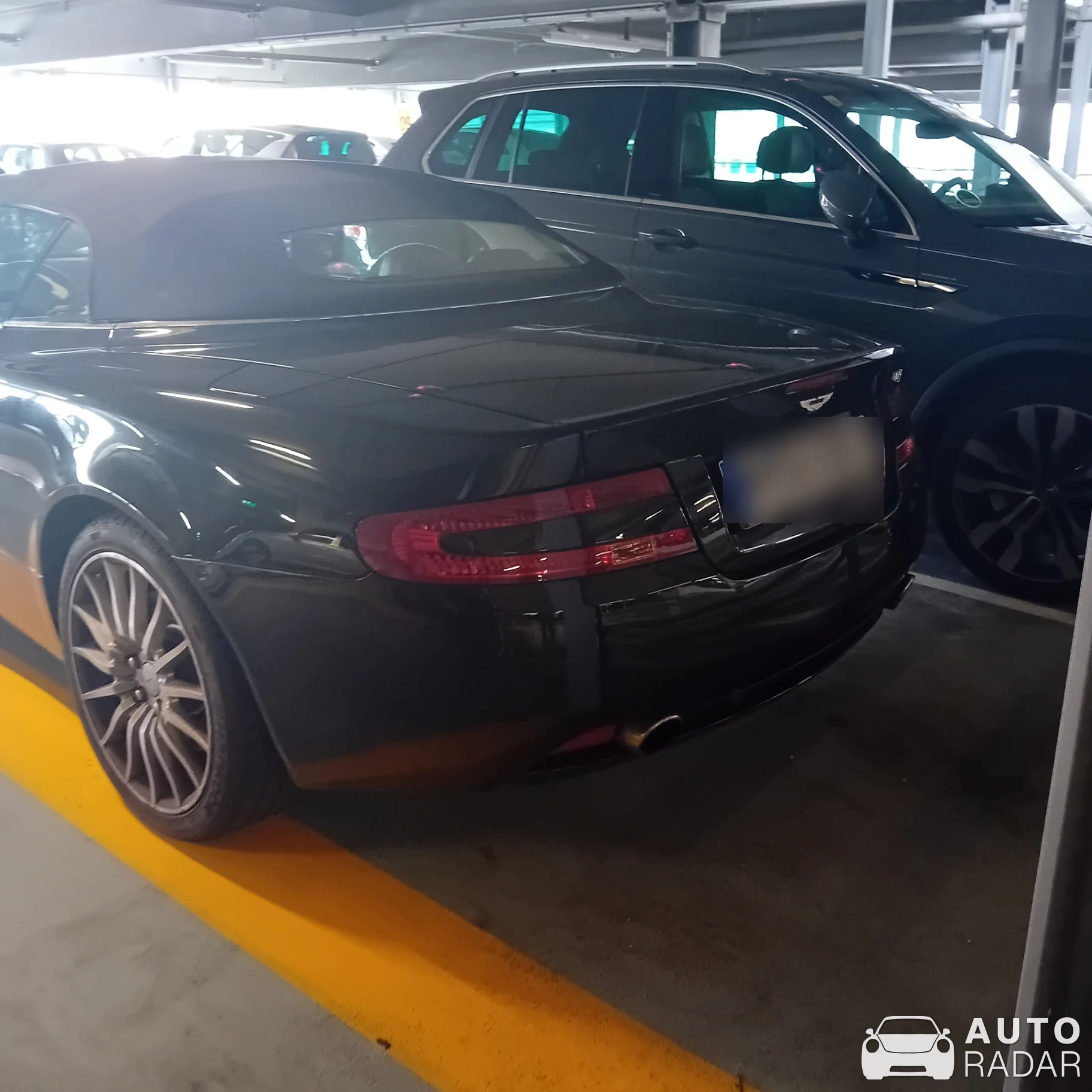 Aston Martin DB9 Volante spotted in Munich, Germany