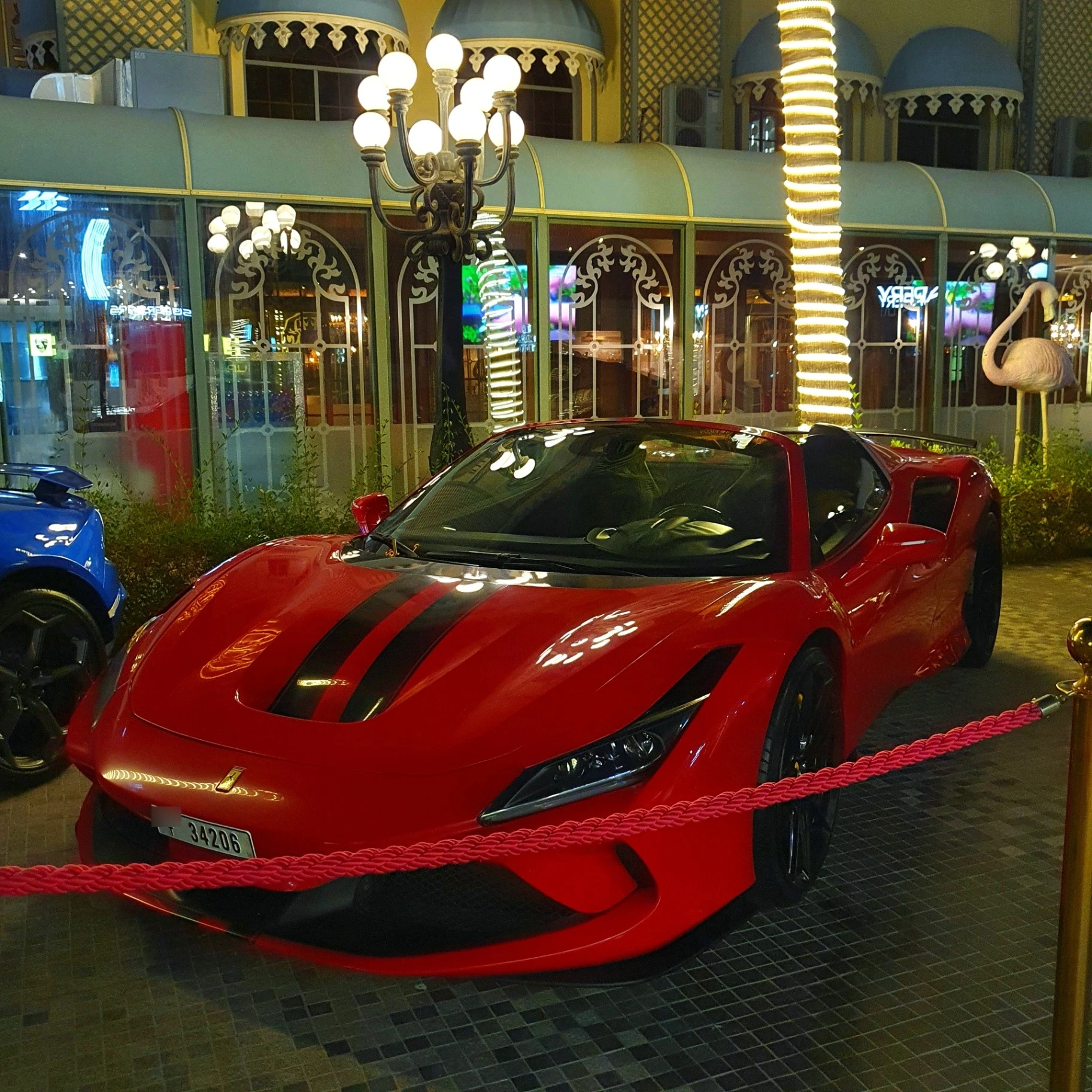 Ferrari F8 Spider spotted in Dubai, United Arab Emirates