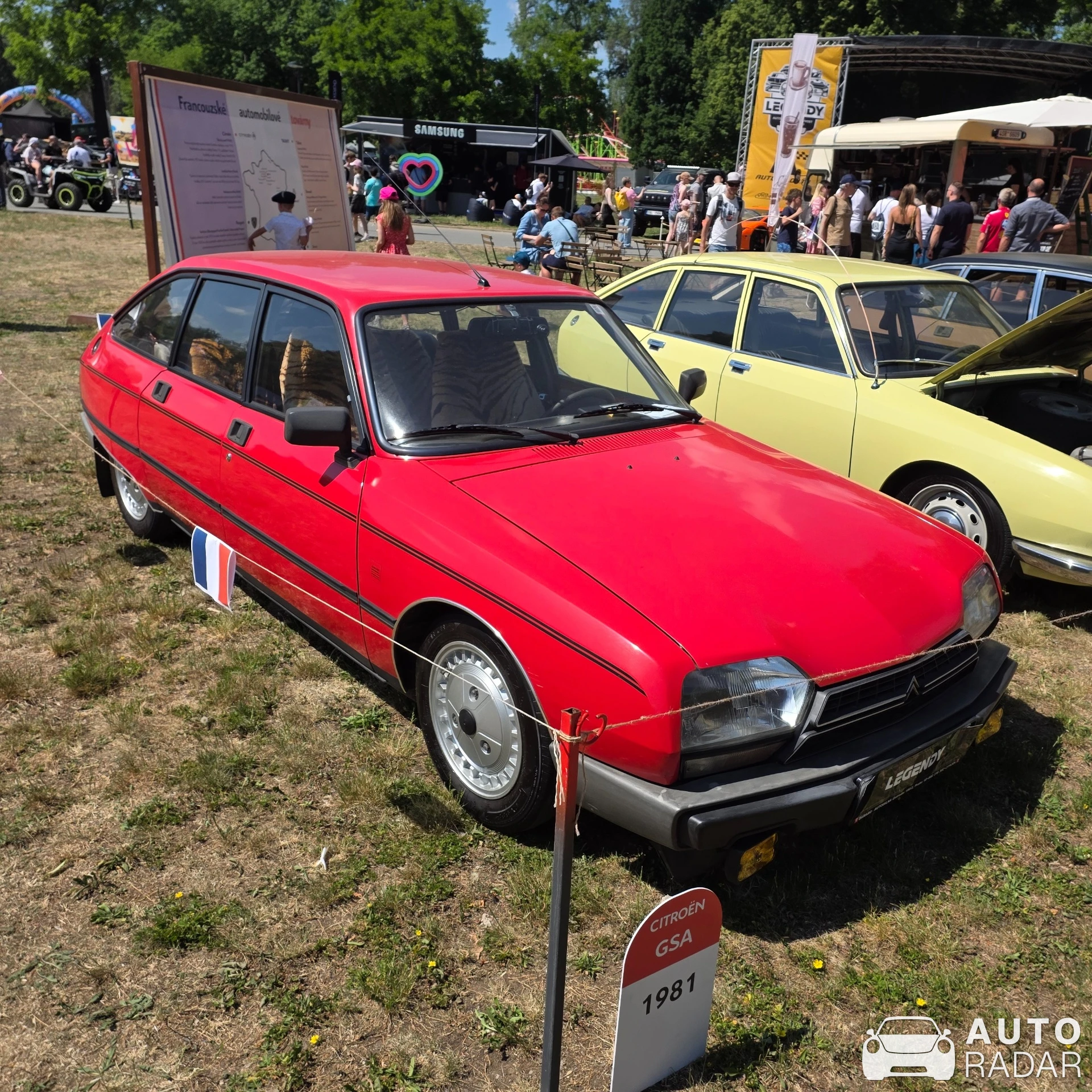 Citroën GS spotted in Praha