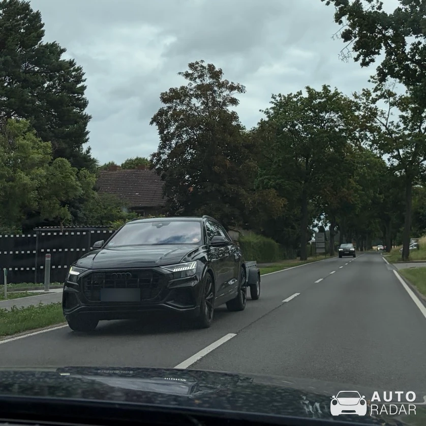 Audi SQ8 spotted in Biesenthal